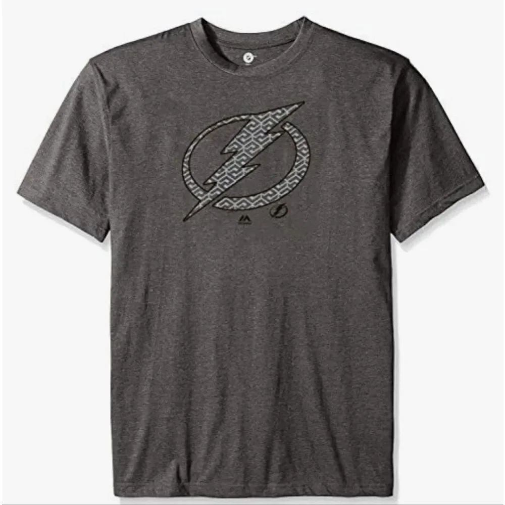 NHL Tampa Bay Lightening 2XT Grey Tee - New